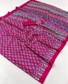Pure Ajrakh 014 By Rajtex A To F Modal Satin Ajrakh Printed Fancy Saree Suppliers In India